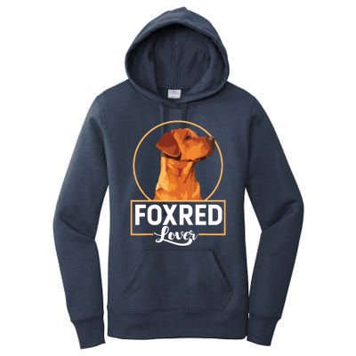 Foxred Lover Redfox Labrador Retriever Fox Red Women's Pullover Hoodie