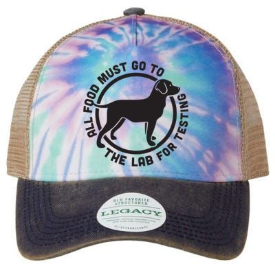 Funny Labrador Retriever Black Lab Fetch Dog Pet Lover Gifts Legacy Tie Dye Trucker Hat