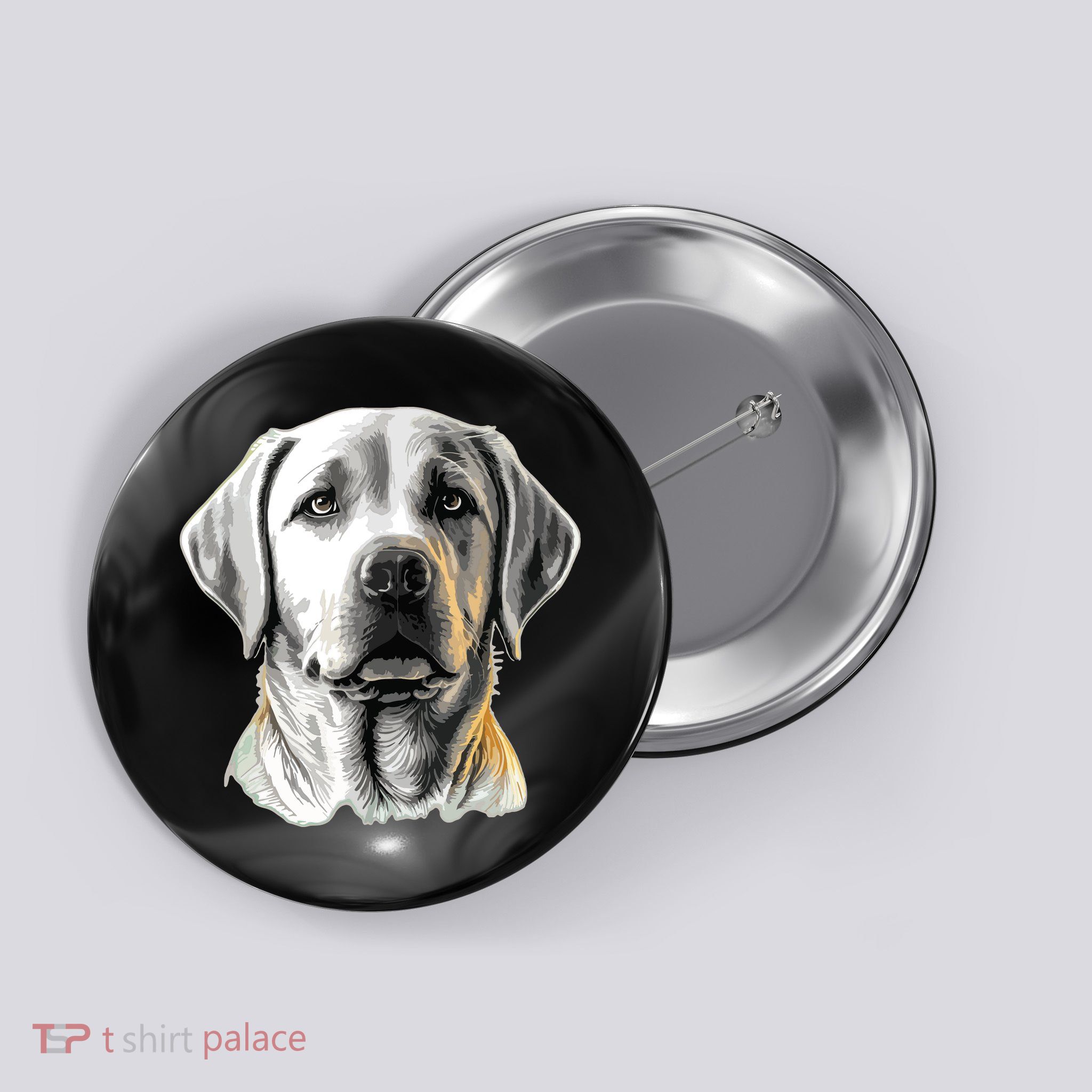 Funny Labrador Retriever Cute Labrador And Dog Breed Button