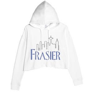 Frasier Logo Raglan Baseball Tee Crop Fleece Hoodie