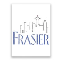 Frasier Logo Raglan Baseball Tee Poster