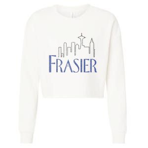 Frasier Logo Raglan Baseball Tee Cropped Pullover Crew