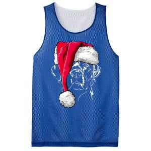 Funny Labrador Retriever Santa Christmas Dog Lab Mom Gift Meaningful Gift Mesh Reversible Basketball Jersey Tank