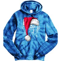 Funny Labrador Retriever Santa Christmas Dog Lab Mom Gift Meaningful Gift Tie Dye Hoodie