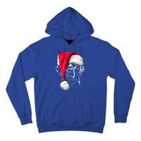 Funny Labrador Retriever Santa Christmas Dog Lab Mom Gift Meaningful Gift Tall Hoodie