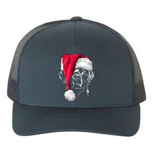 Funny Labrador Retriever Santa Christmas Dog Lab Mom Gift Meaningful Gift Yupoong Adult 5-Panel Trucker Hat