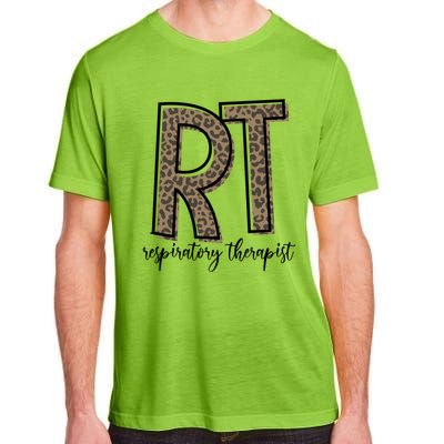 Funny Leopard Rt Therapist Respiratory Therapist Week Funny Gift Adult ChromaSoft Performance T-Shirt