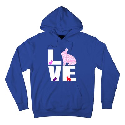 Funny Love Rabbit Bunny Animal Toys Pet Lovers Funny Gift Hoodie