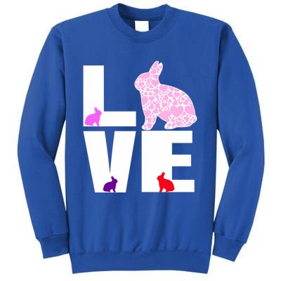 Funny Love Rabbit Bunny Animal Toys Pet Lovers Funny Gift Sweatshirt