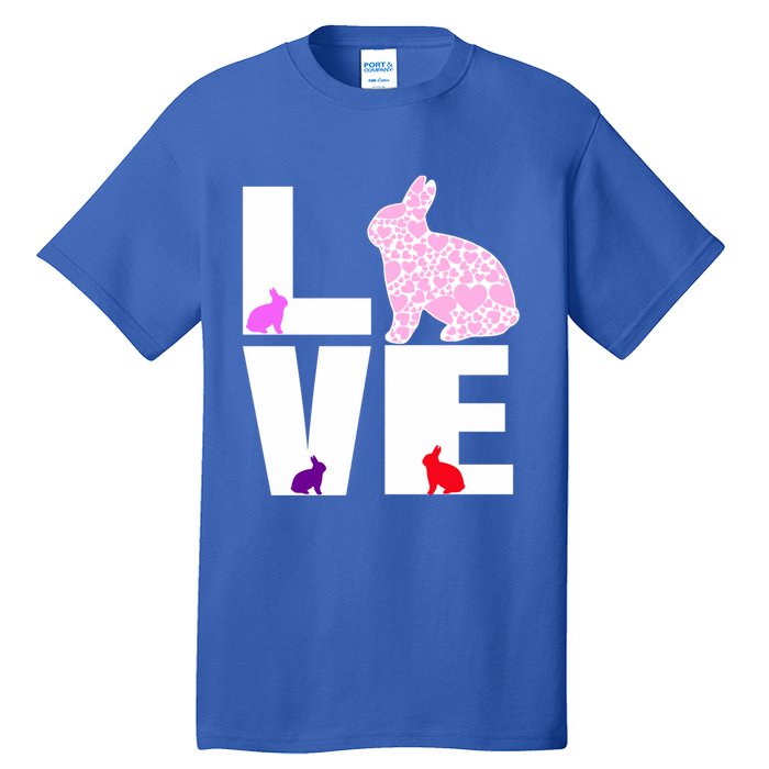 Funny Love Rabbit Bunny Animal Toys Pet Lovers Funny Gift Tall T-Shirt