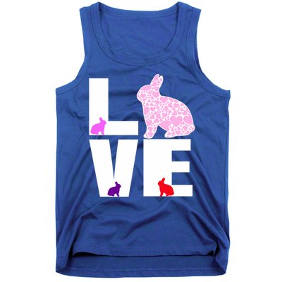 Funny Love Rabbit Bunny Animal Toys Pet Lovers Funny Gift Tank Top