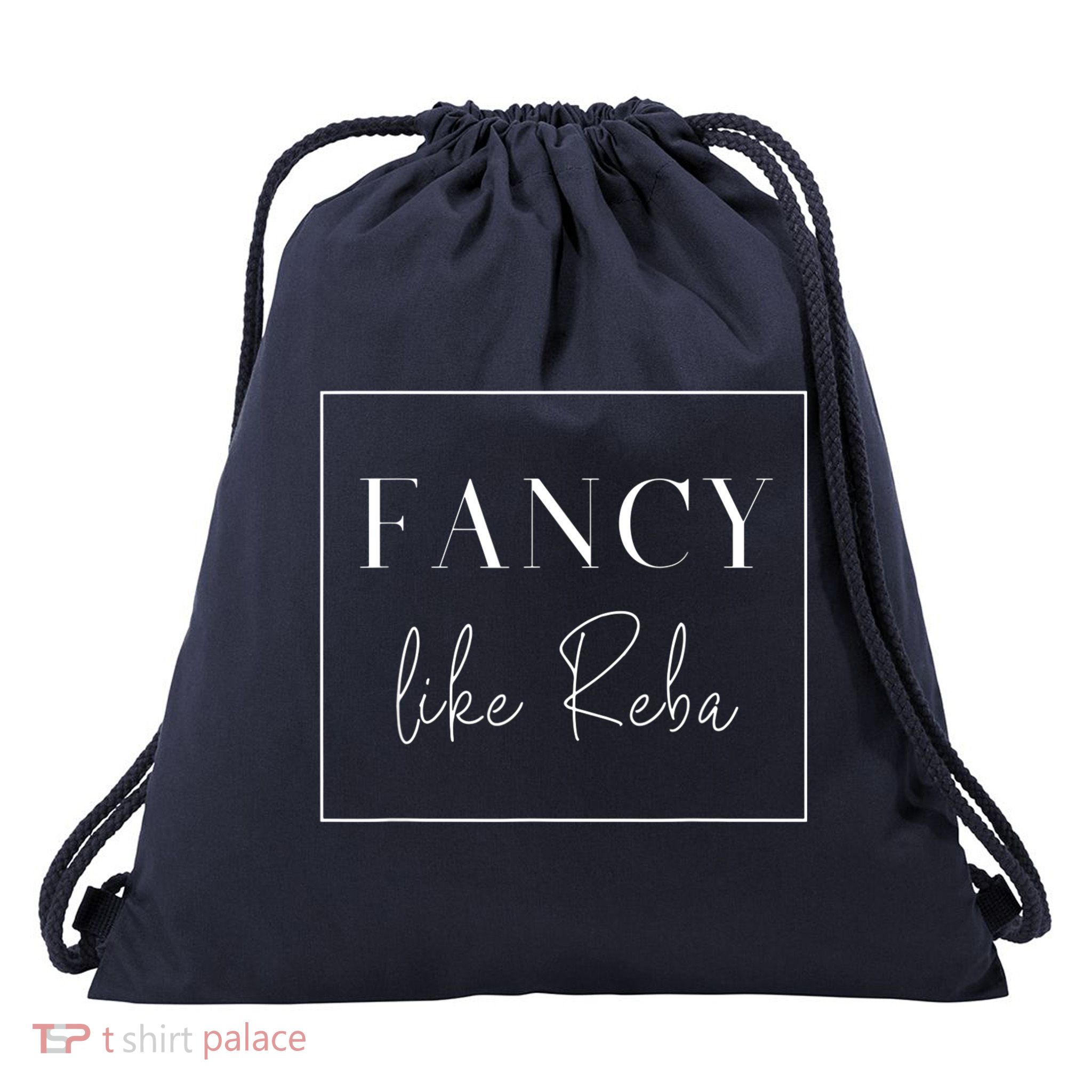 Fancy Like Reba Drawstring Bag