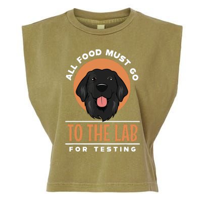 Funny Labrador Retriever Black Lab Fetch Dog Pet Lover Gifts Garment-Dyed Women's Muscle Tee