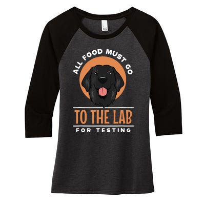 Funny Labrador Retriever Black Lab Fetch Dog Pet Lover Gifts Women's Tri-Blend 3/4-Sleeve Raglan Shirt