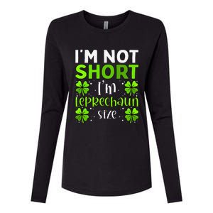 Funny Leprechaun Size St Patricks Day For & Women Womens Cotton Relaxed Long Sleeve T-Shirt