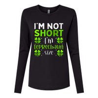 Funny Leprechaun Size St Patricks Day For & Women Womens Cotton Relaxed Long Sleeve T-Shirt