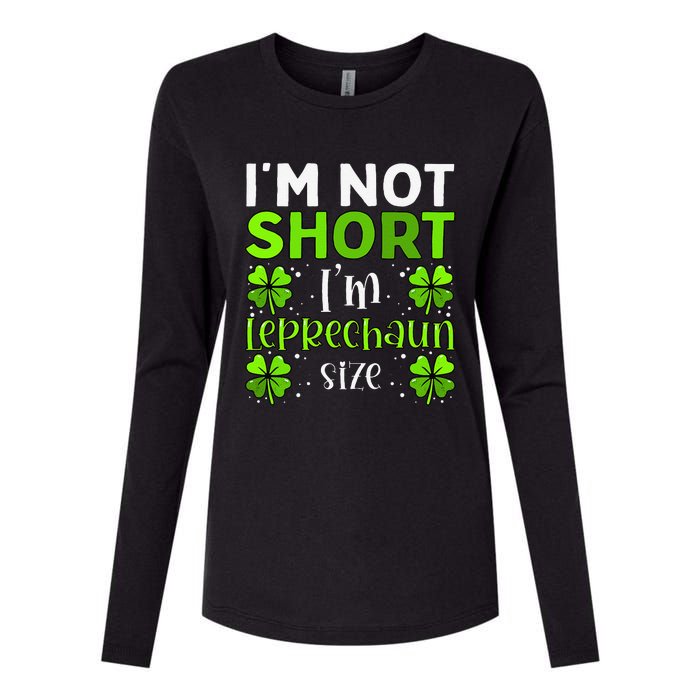 Funny Leprechaun Size St Patricks Day For & Women Womens Cotton Relaxed Long Sleeve T-Shirt