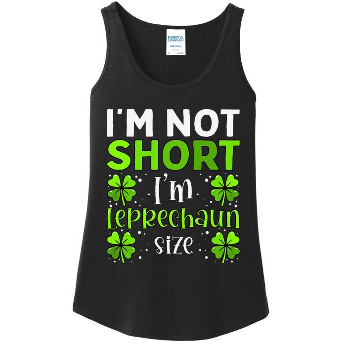 Funny Leprechaun Size St Patricks Day For & Women Ladies Essential Tank