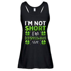 Funny Leprechaun Size St Patricks Day For & Women Ladies Essential Flowy Tank