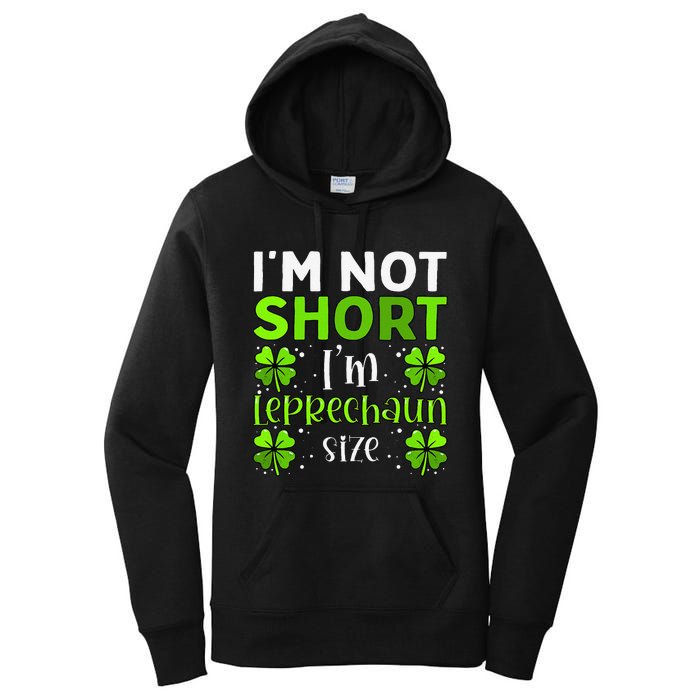 Funny Leprechaun Size St Patricks Day For & Women Women's Pullover Hoodie