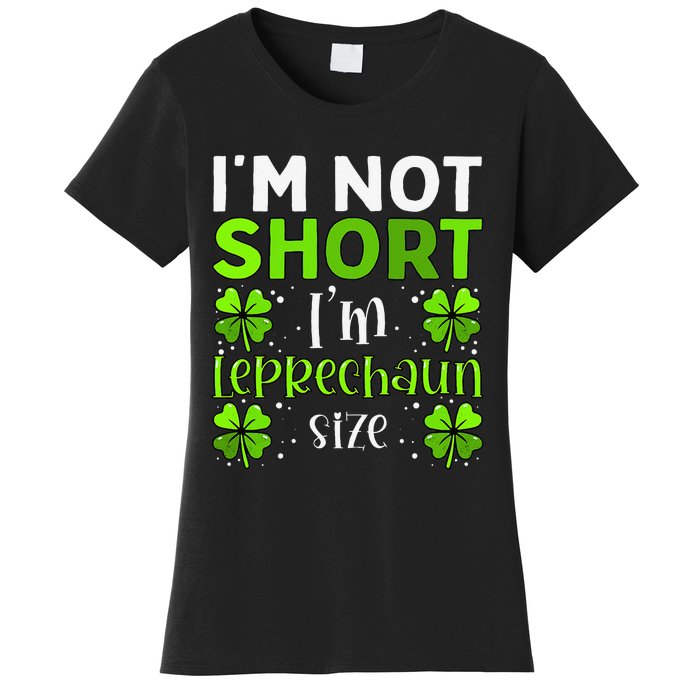 Funny Leprechaun Size St Patricks Day For & Women Women's T-Shirt