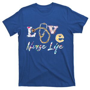 Funny Love Stethoscope Scrub Nurse Life Meaningful Gift T-Shirt