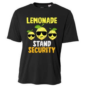 Funny Lemonade Stand Security Lemon Juice Sunglasses Cooling Performance Crew T-Shirt