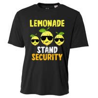 Funny Lemonade Stand Security Lemon Juice Sunglasses Cooling Performance Crew T-Shirt