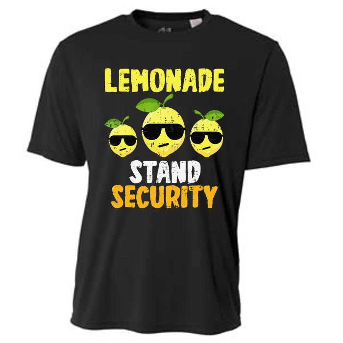 Funny Lemonade Stand Security Lemon Juice Sunglasses Cooling Performance Crew T-Shirt