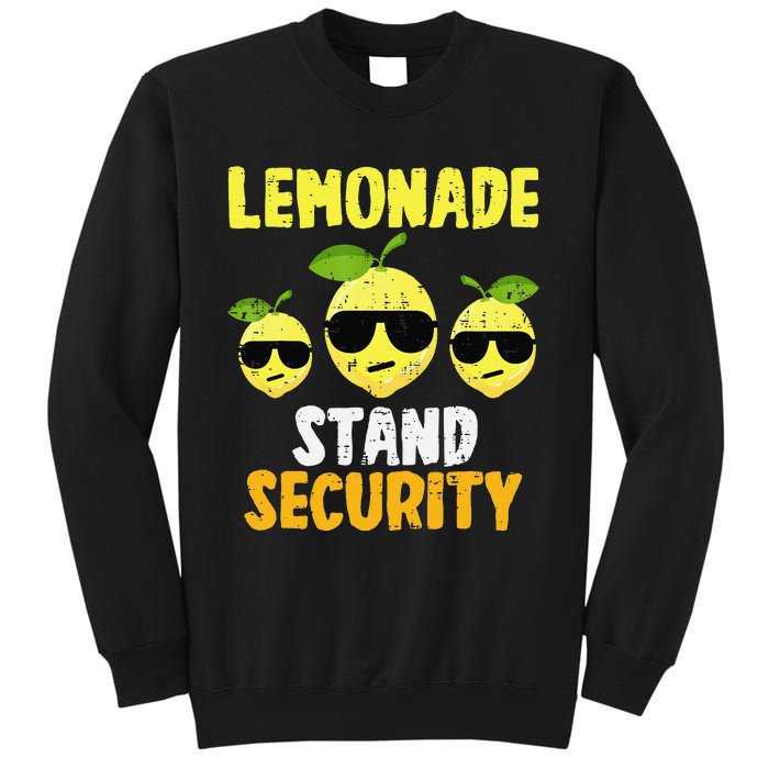 Funny Lemonade Stand Security Lemon Juice Sunglasses Sweatshirt