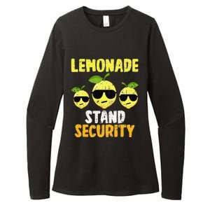 Funny Lemonade Stand Security Lemon Juice Sunglasses Womens CVC Long Sleeve Shirt