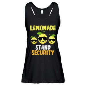 Funny Lemonade Stand Security Lemon Juice Sunglasses Ladies Essential Flowy Tank