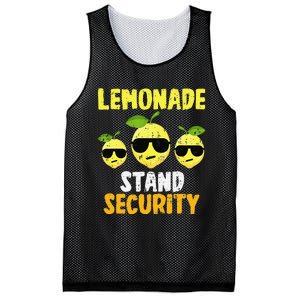 Funny Lemonade Stand Security Lemon Juice Sunglasses Mesh Reversible Basketball Jersey Tank