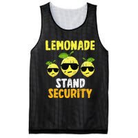 Funny Lemonade Stand Security Lemon Juice Sunglasses Mesh Reversible Basketball Jersey Tank