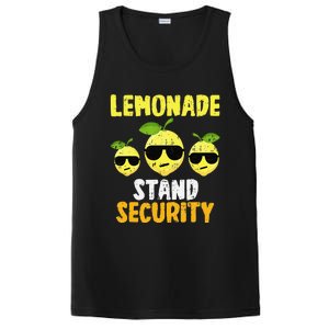 Funny Lemonade Stand Security Lemon Juice Sunglasses PosiCharge Competitor Tank