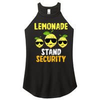 Funny Lemonade Stand Security Lemon Juice Sunglasses Women's Perfect Tri Rocker Tank