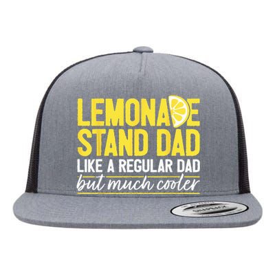 Family Lemonade Stand Dad Flat Bill Trucker Hat