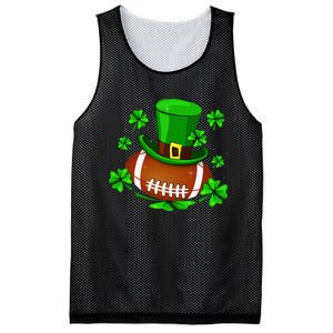 Football Leprechaun Shamrock Irish St Patricks Day Mesh Reversible Basketball Jersey Tank