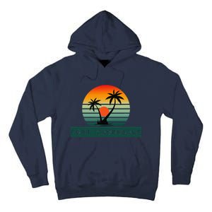 Fort Lauderdale Sunset Palm Trees Beach Tall Hoodie