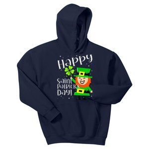 Funny Leprechaun Sayings Happy Saint Patricks Day Kids Hoodie