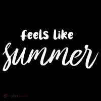 Feels Like Summer Drawstring Bag