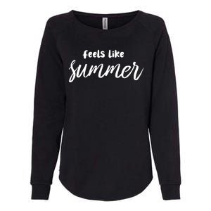 Feels Like Summer Womens California Wash Sweatshirt