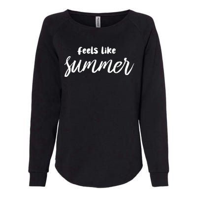 Feels Like Summer Womens California Wash Sweatshirt