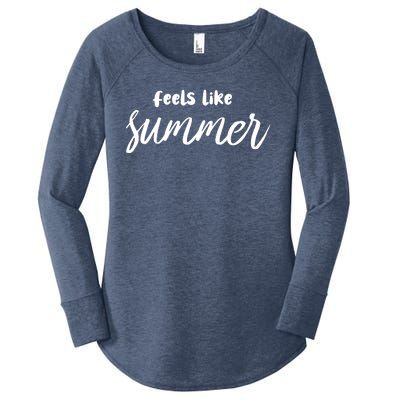 Feels Like Summer Women's Perfect Tri Tunic Long Sleeve Shirt