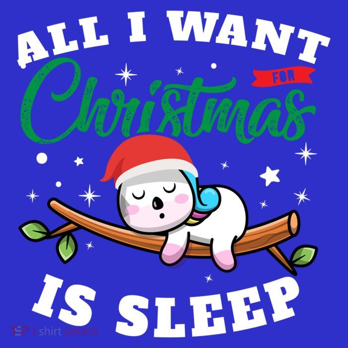 Funny Lazy Sloth All I Want For Christmas Is Sleep Funny Gift Tall T-Shirt