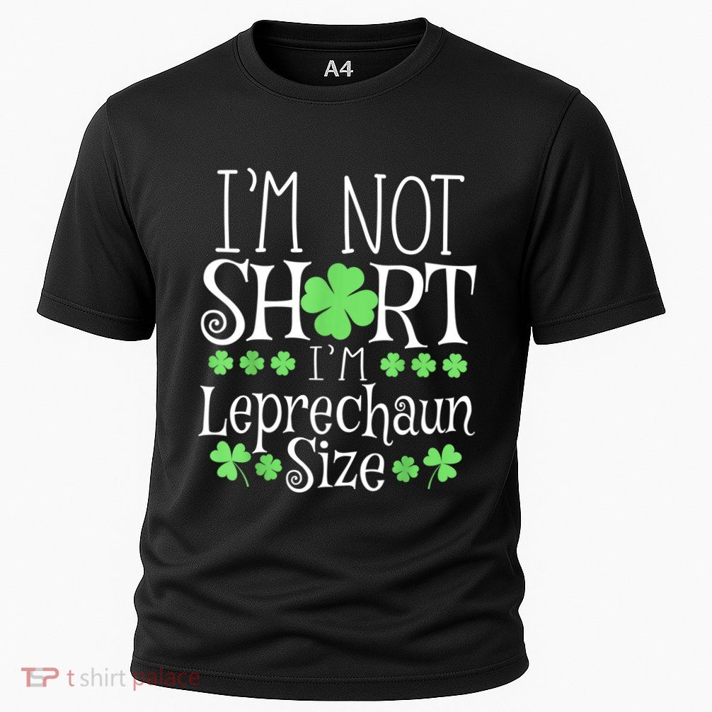 Funny Leprechaun Size St Patricks Day For & Women Performance Shirt