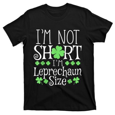 Funny Leprechaun Size St Patricks Day For & Women T-Shirt