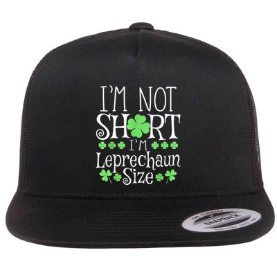 Funny Leprechaun Size St Patricks Day For & Women Flatbill Hat