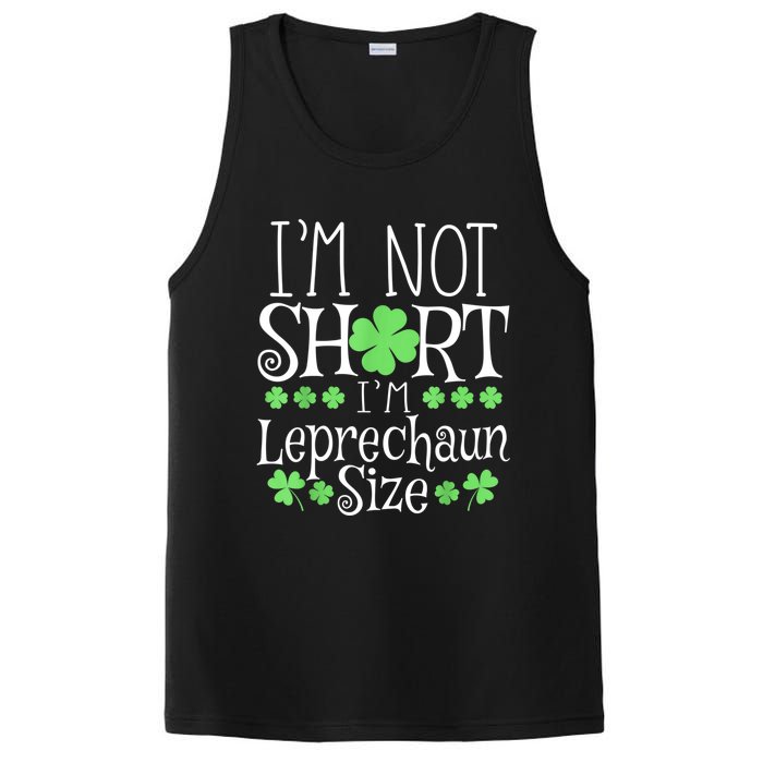 Funny Leprechaun Size St Patricks Day For & Women PosiCharge Competitor Tank