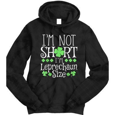 Funny Leprechaun Size St Patricks Day For & Women Tie Dye Hoodie
